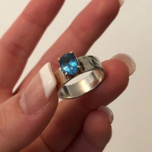James Avery Blue Topaz ring 😍
